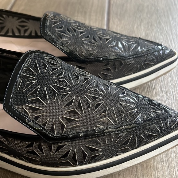 Nicholas Kirkwood Alona Microsole Laser-Cut Loafer Sneaker Flats US7 EU38 - Picture 6 of 7